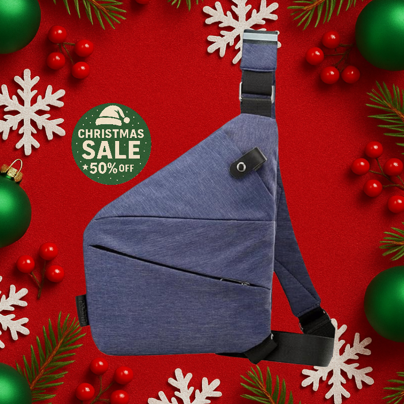 StrideSafe™ Multifunktionell Anti-stöld Crossbody Väska